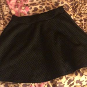 Black skirt